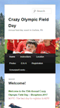 Mobile Screenshot of crazyolympicfieldday.com